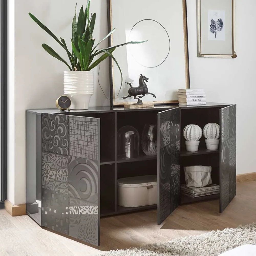 New Wohnwand Hancieda Wohnzimmerschrank|Moderne Wohnwände
