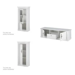 Outlet Wohnwand Kazanova Wohnwand 300 Cm