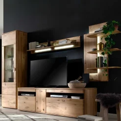 Wohnwand massiv Drascana*Pharao24 Sale