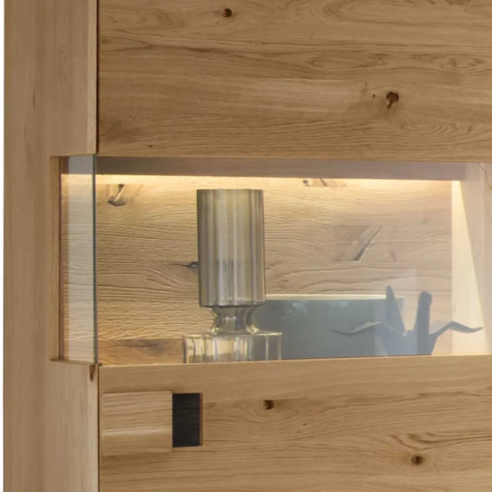 Outlet Wohnwand massiv Seldran Wohnwand 300 Cm|Moderne Wohnwände