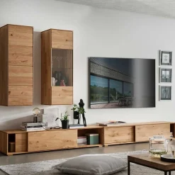 Wohnwand Massivholz Rennia*Pharao24 Clearance