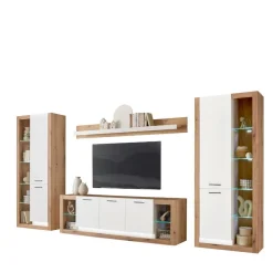 Wohnwand modern Asprecca*Pharao24 New