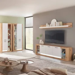 Wohnwand modern Asprecca*Pharao24 New