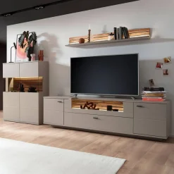 Clearance Wohnwand modern Gerrit Wohnwand 300 Cm|Moderne Wohnwände