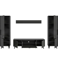 Online Wohnwand modern Ratisca Moderne Wohnwände|Wohnwand 300 Cm