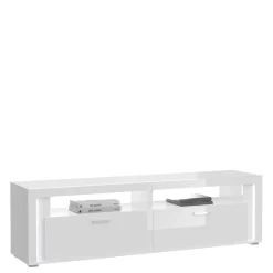 Wohnwand modern weiß Countrys*Pharao24 Outlet