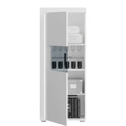 Wohnwand modern weiß Countrys*Pharao24 Outlet