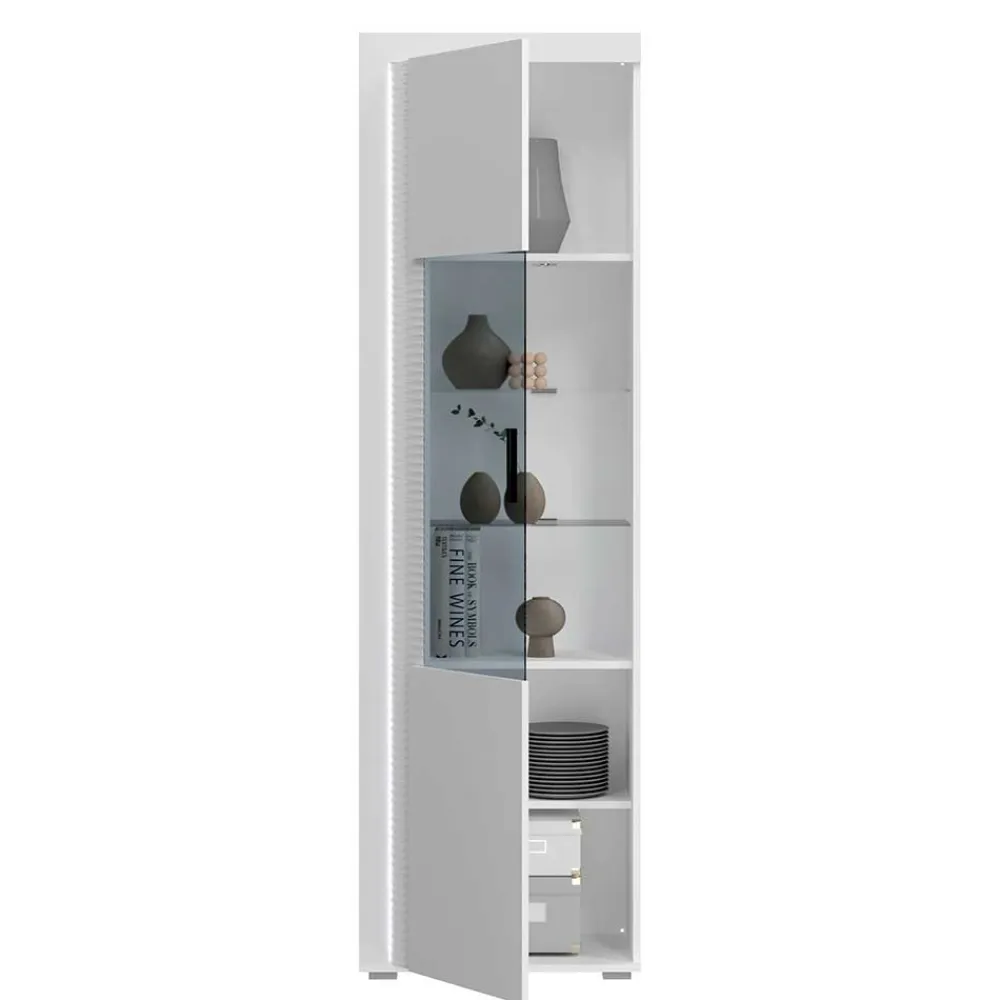 Wohnwand modern weiß Countrys*Pharao24 Outlet