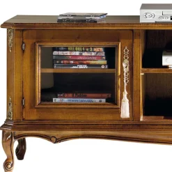 Outlet Wohnwand Savolina Wohnwand 250 Cm|Massivholz Wohnwände