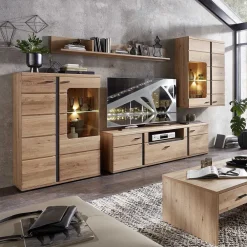 Hot Wohnwand Sebetino Moderne Wohnwände|Wohnwand 350 Cm