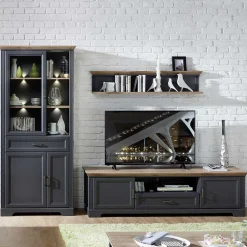 Discount Wohnwand Valgura Wohnwand 300 Cm