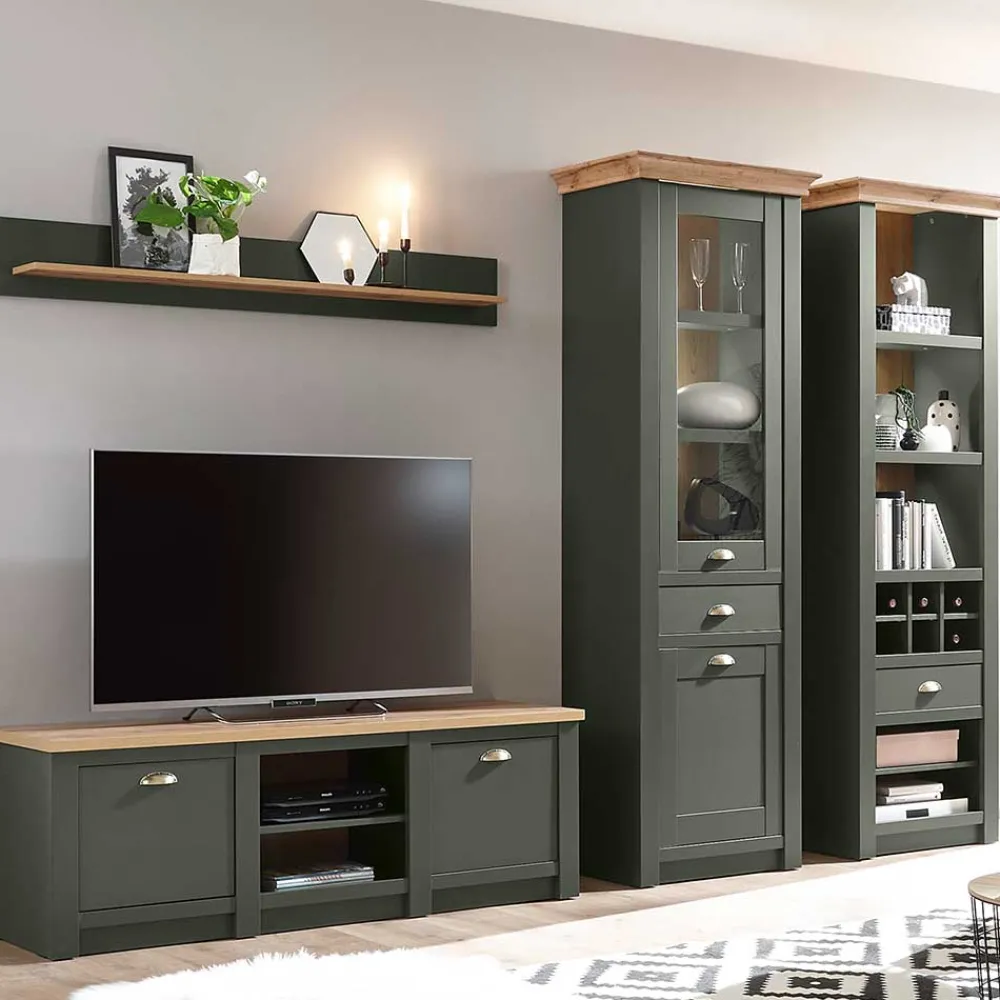 Discount Wohnwand Vashina Wohnwand 300 Cm