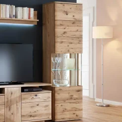 Wohnwand Vitrine Lamanda*Pharao24 Online