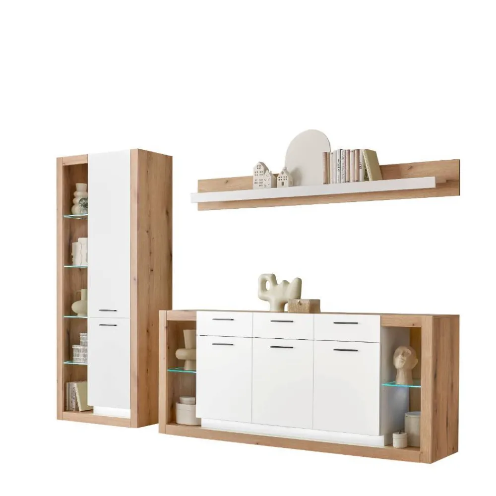 Wohnzimmer Anbauwand Asprecca*Pharao24