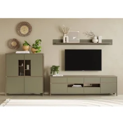 Wohnzimmer Anbauwand Fine*Pharao24 Clearance