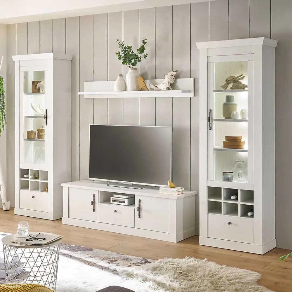 Best Wohnzimmer Anbauwand Kazanova Wohnwand 300 Cm