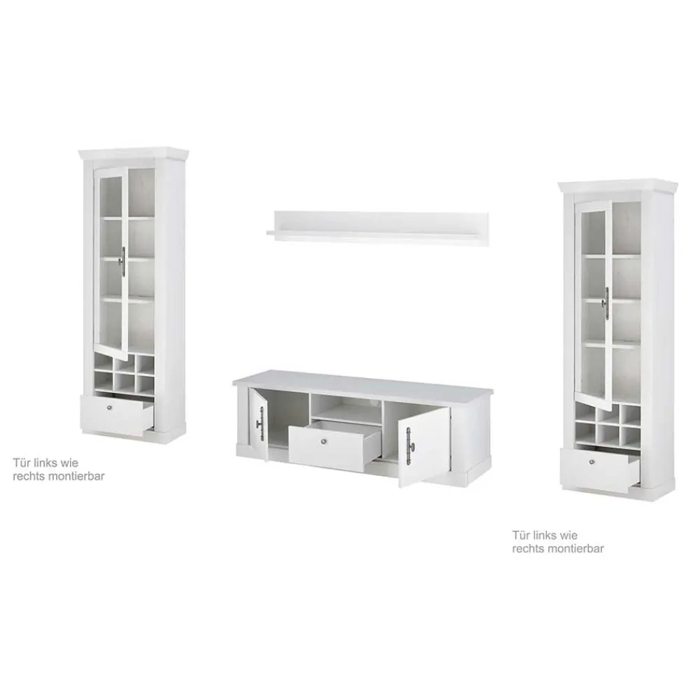 Best Wohnzimmer Anbauwand Kazanova Wohnwand 300 Cm