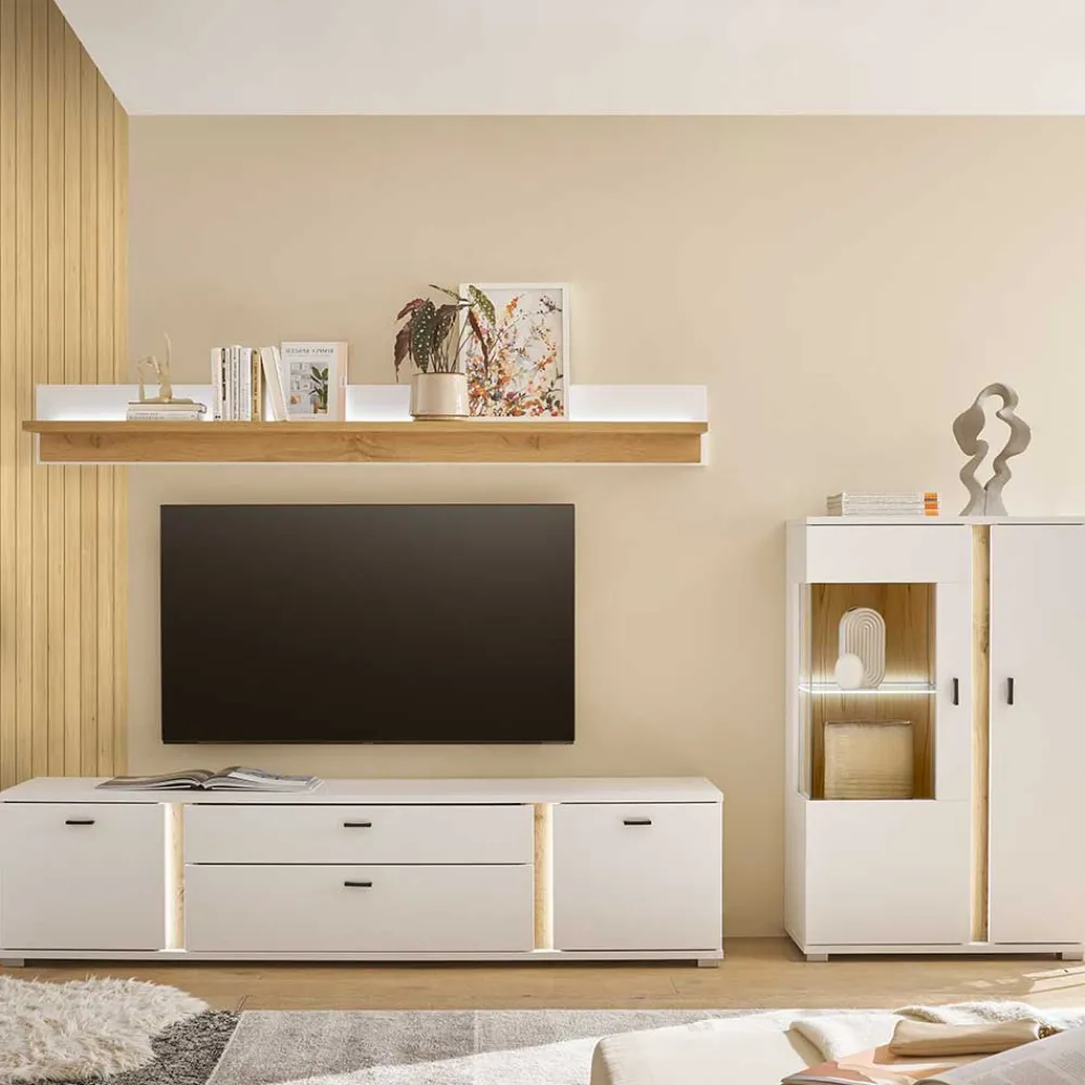 Wohnzimmer Anbauwand Luzillo*Pharao24 New
