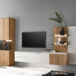 Wohnzimmer Anbauwand Sibiuta*Pharao24 Outlet