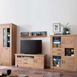 Wohnzimmer Anbauwand Tridovina*Pharao24 Clearance