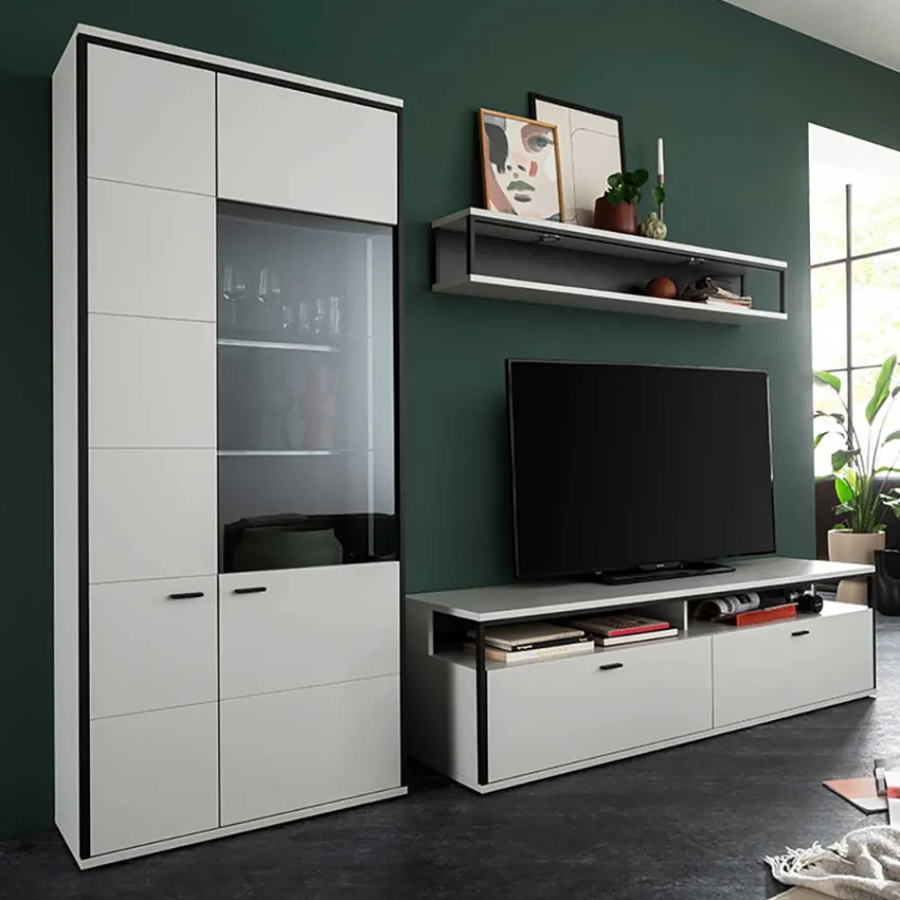 Wohnzimmer Anbauwand Ukai*Pharao24 Clearance