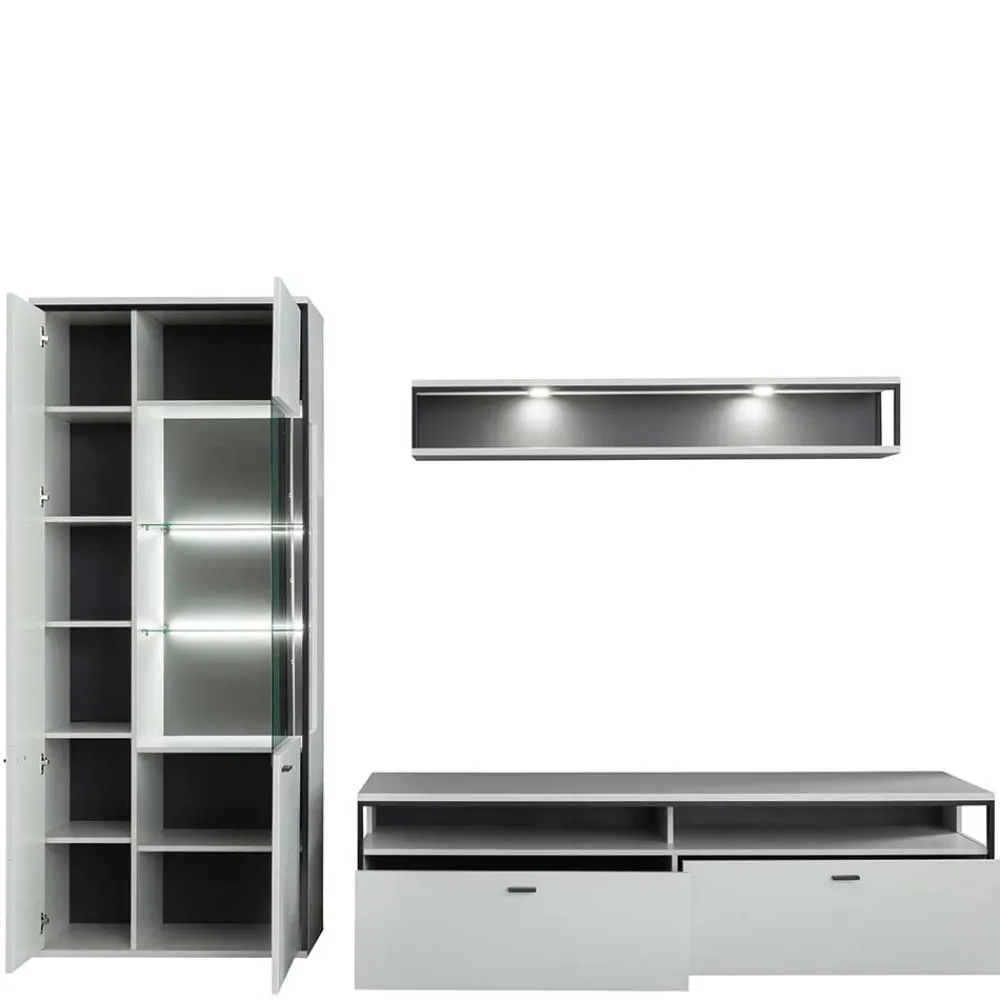 Wohnzimmer Anbauwand Ukai*Pharao24 Clearance