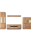 Outlet Wohnzimmer Anbauwand Wupnia Wohnwand 350 Cm|Massivholz Wohnwände