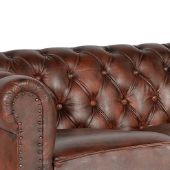 Wohnzimmer Couch Puerto 3 Sitzer Sofa