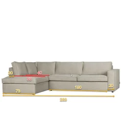 Wohnzimmer Eckgarnitur Lasha*Pharao24 Online