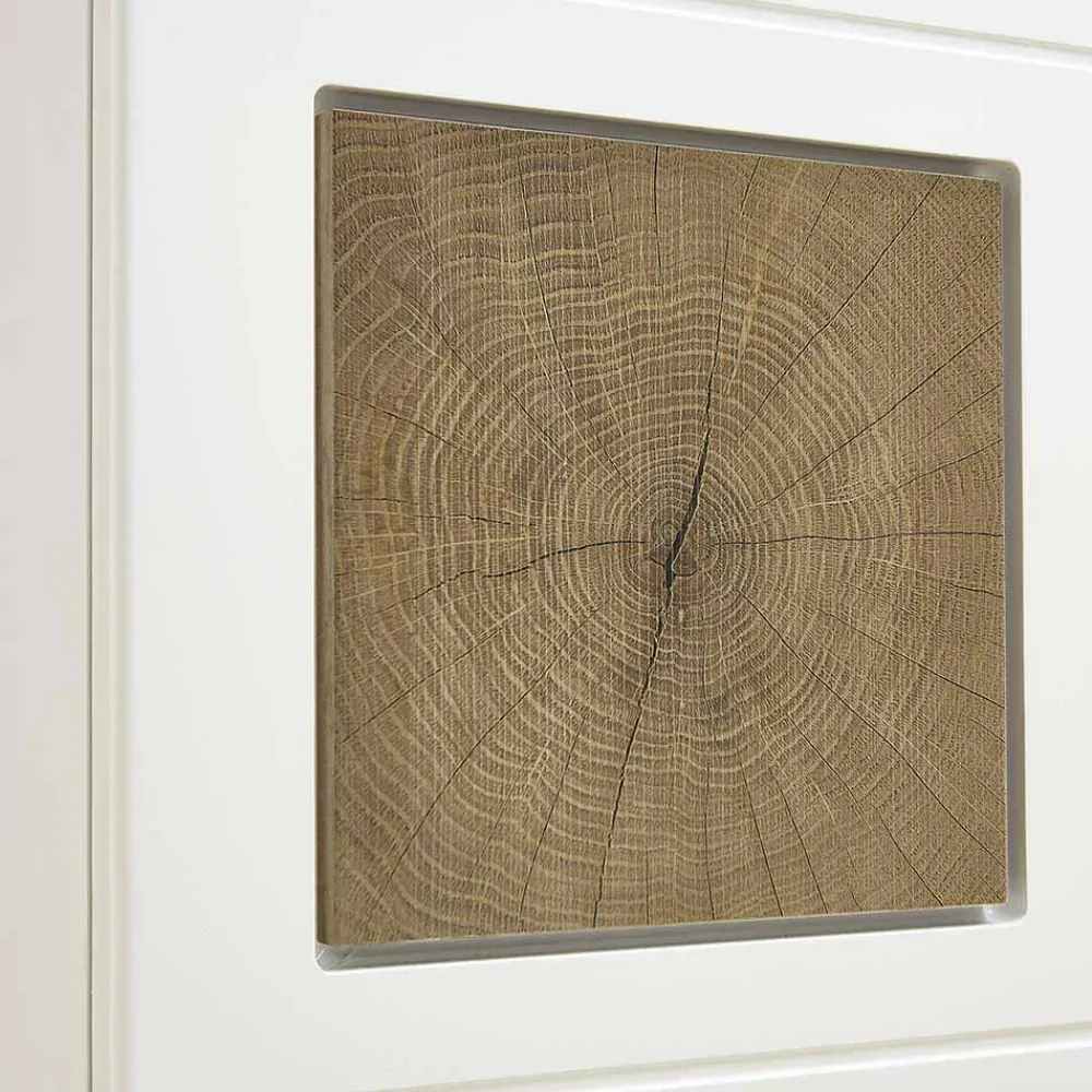 New Wohnzimmer Highboard Drucana Vitrinenschrank|Wohnzimmervitrinen