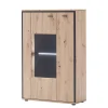 Outlet Wohnzimmer Highboard Geronda Stauraumvitrinen|Highboards