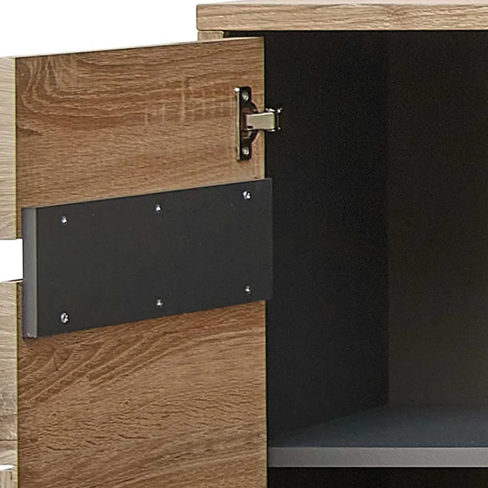 Hot Wohnzimmer Highboard Griffin Vitrinenschrank|Stauraumvitrinen