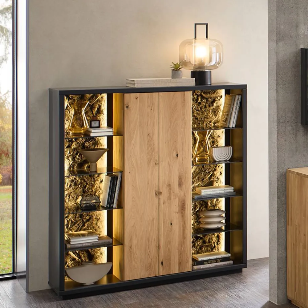 Wohnzimmer Highboard Ostoro*Pharao24 New