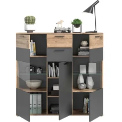 Wohnzimmer Highboard Plestna*Pharao24 Outlet