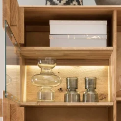 Online Wohnzimmer Highboard Seldran Vitrinenschrank|Stauraumvitrinen