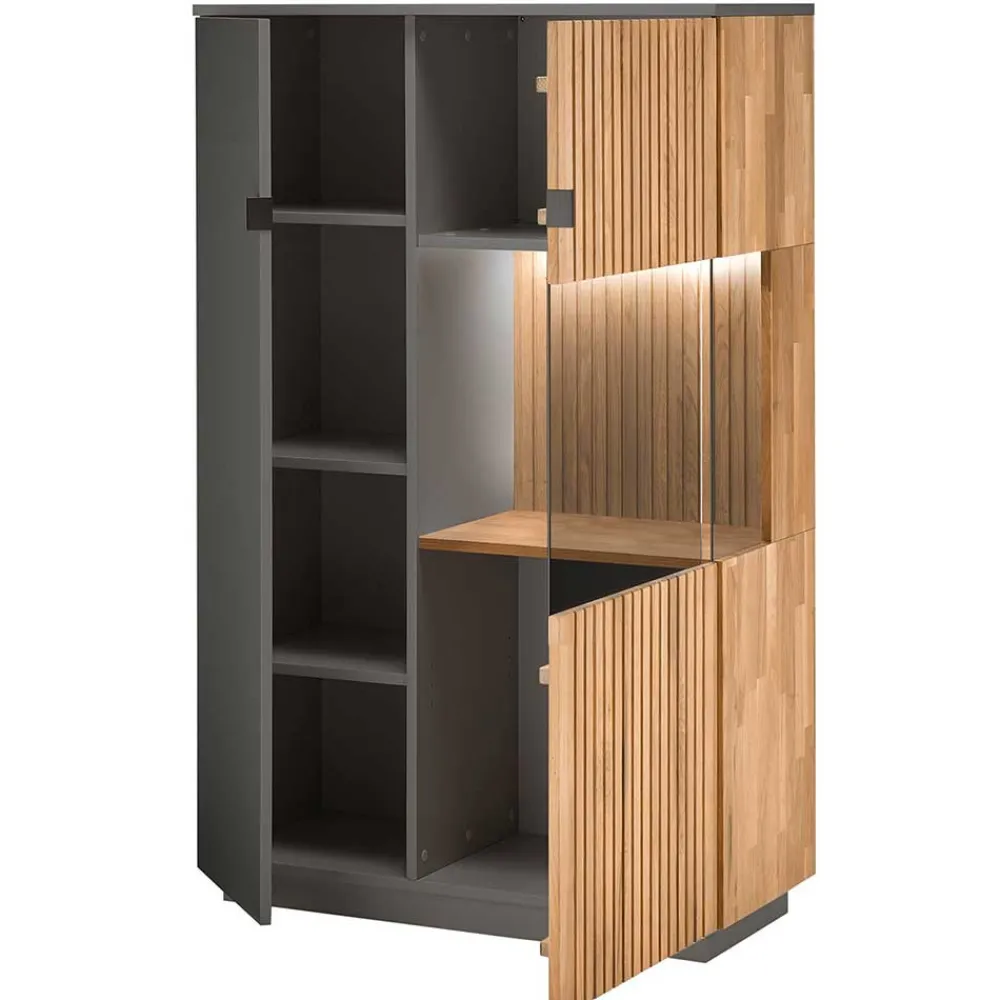 New Wohnzimmer Highboard Strong Massivholzmöbel|Wohnzimmerkommoden