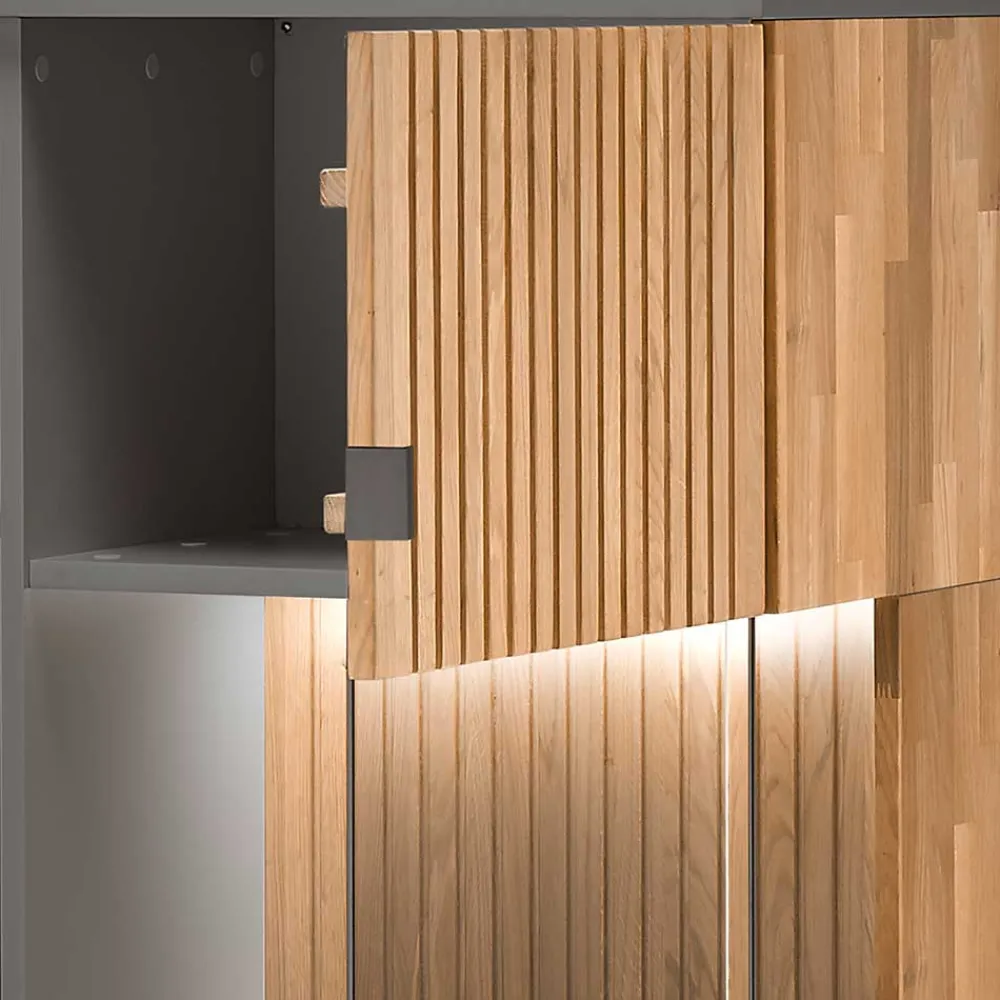 New Wohnzimmer Highboard Strong Massivholzmöbel|Wohnzimmerkommoden