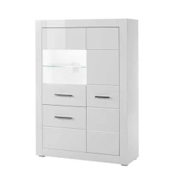 Discount Wohnzimmer Highboard Triango Wohnzimmerkommoden|Vitrinenschrank