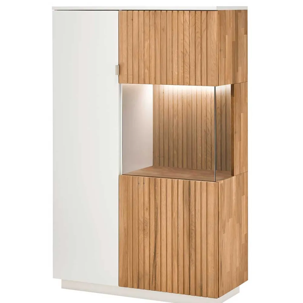Wohnzimmer Highboard Vitrine Sibiuta*Pharao24 Clearance