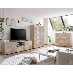 Outlet Wohnzimmer Kombination Grapadus Moderne Wohnwände