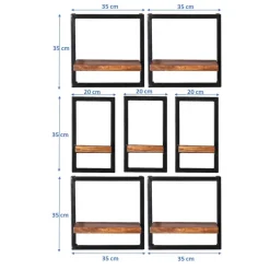 Wohnzimmer Regal Set India*Pharao24 Online