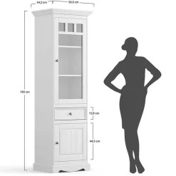 New Wohnzimmer Schrank Asendra Stauraumvitrinen