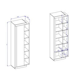 Wohnzimmer Schrank Prismo*Pharao24 Discount