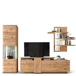 Wohnzimmer Schrankwand Lamanda*Pharao24 Outlet