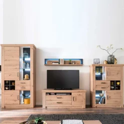 Best Wohnzimmer Schrankwand Tridovina Wohnwand 350 Cm|Moderne Wohnwände