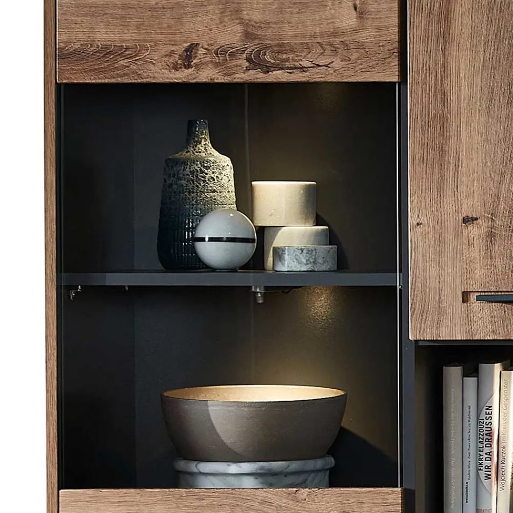 Discount Wohnzimmer Schrankwand Washton Wohnzimmerschrank|Wohnwand 300 Cm