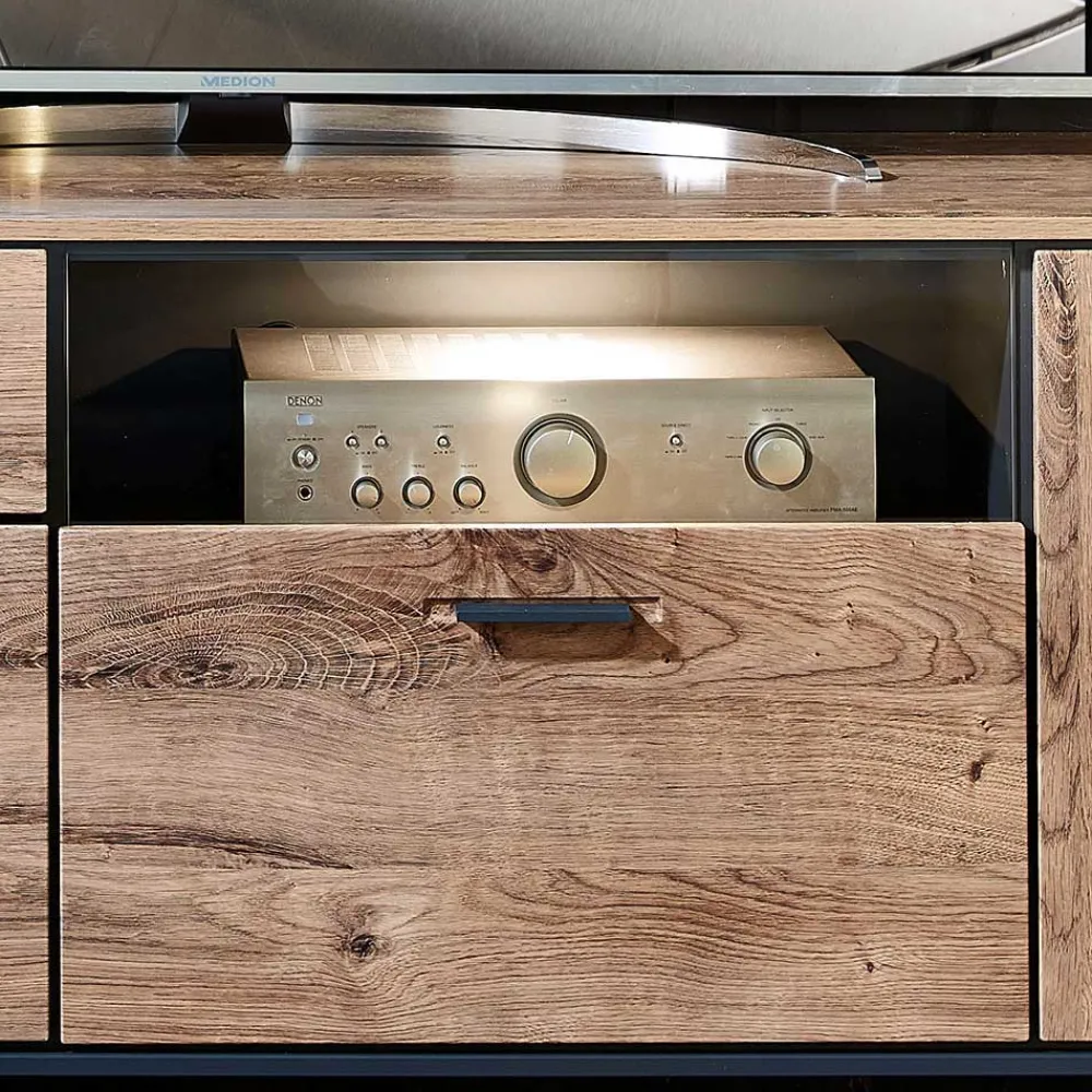 Discount Wohnzimmer Schrankwand Washton Wohnzimmerschrank|Wohnwand 300 Cm