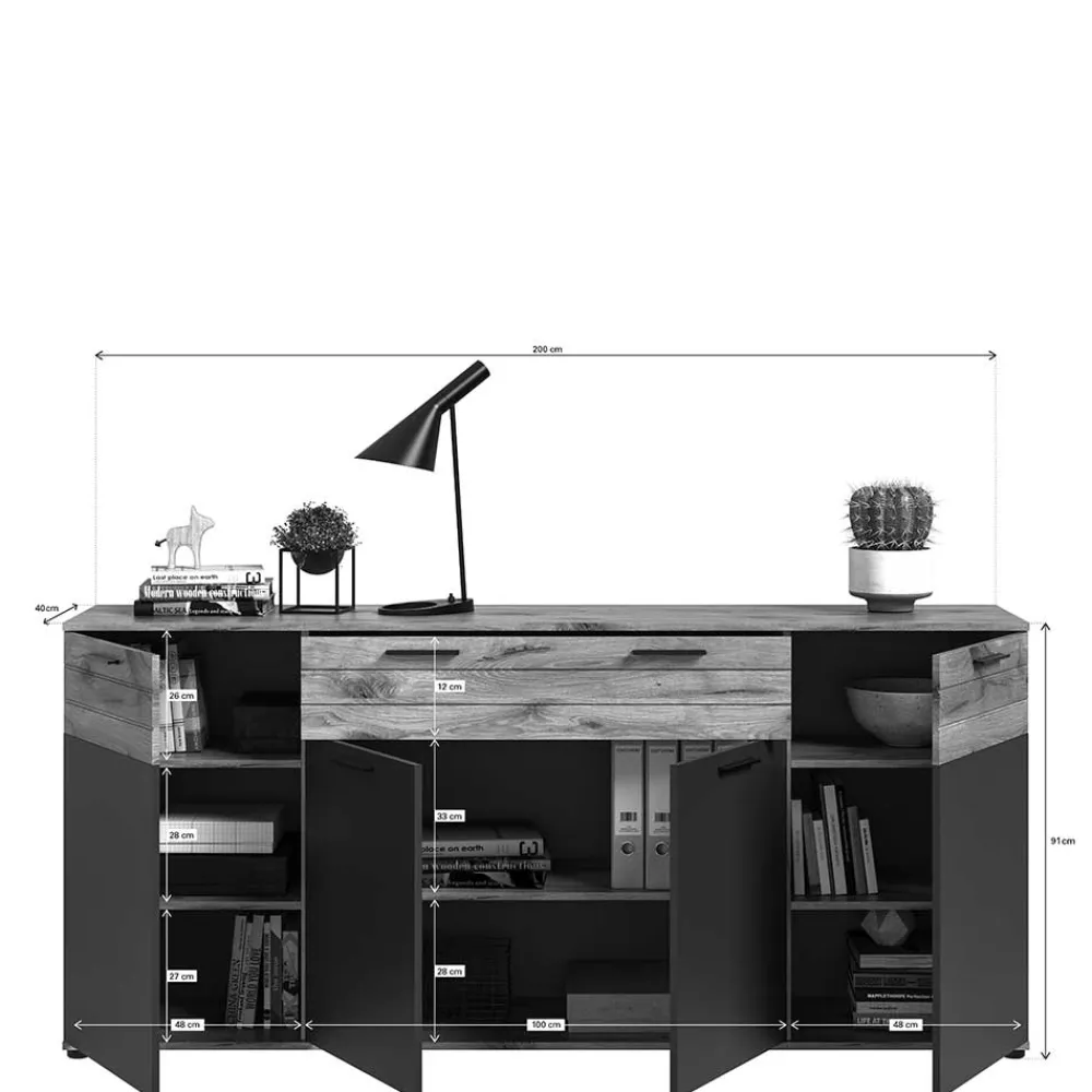 Wohnzimmer Schränke Plestna*Pharao24 Outlet