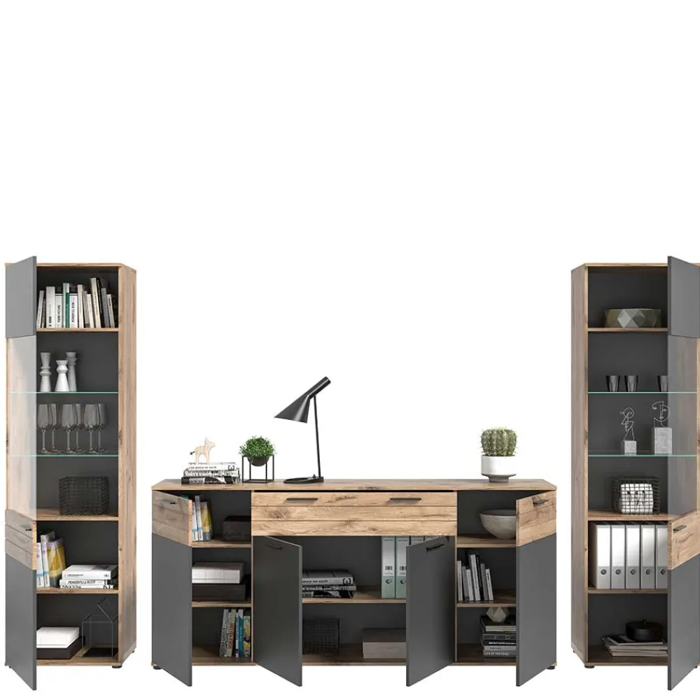 Wohnzimmer Schränke Plestna*Pharao24 Outlet