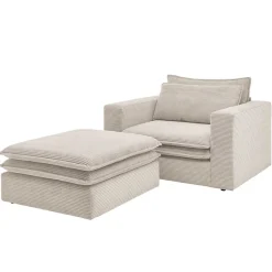 Wohnzimmer Sessel Beige Edance*Pharao24 Online